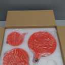 M MCIRCO 6 Pcs Glass Measuring Cups with Lids Set, 1-Cup, 2-Cup, 4-Cup Measuring Jugs with Handle, Nesting Liquid Measuring Cups for Kitchen