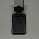 Cell Phone Stand with Wireless Bluetooth Speaker and Anti-Slip Base HD Surround Sound Perfect for Home and Outdoors with Bluetooth Speaker for Desk Compatible with iPhone/ipad/Samsung Galaxy (Black)