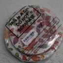 Yungyan 50 Pcs Thanksgiving Paper Plates Disposable Fall Autumn Plates Party Supplies 9 Inch 7 Inch Maple Leaf Dinner Dessert Tableware for Thanksgiving Fall Harvest Party Decorations