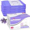 Diaper Pail Refill Bags Compatible with Dekor Classic Diaper Pail, Lavender Scented, Extra 30% Long, 5 Pack
