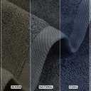 Utopia Towels 4 Pack Premium Bath Towels Set, 27 by 54 Inches, 100% Ring Spun Cotton 600GSM, Lightweight and Highly Absorbent Quick Drying Towels, Perfect for Daily Use, Grey