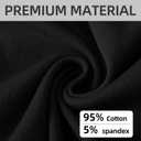 Girls/Kids/Boys Cotton Undershirts Tank Tops Soft Sleeveless Shirts (14-16 Years, Black)