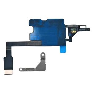 Proximity Sensor Earpiece Flex Cable Replacement for iPhone 14 Pro Max - Includes Ear Speaker Metal Bracket, Ambient Light Sensor Fix for A2651 A2893 A2894 A2895 A2896