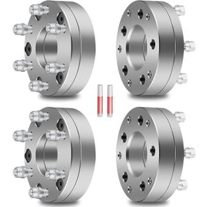 SCITOO 4X 5x5 to 6x5.5 Wheel Spacers Adapters 6 Lug 14x1.5 78.1mm 2" fits for 1979-1986 for C1500 1999-2014 for Grand for Cherokee 1975-1986 for C10