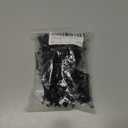 100pcs Metal Duck Bill Hair Clips, Spring Iron Alligator DIY Hairpins Barrettes Accessories for Hair Styling Party Christmas, Black