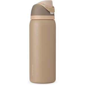 Owala FreeSip Insulated Stainless Steel Water Bottle with Straw, BPA-Free Sports Water Bottle, Great for Travel, 32 Oz, Down To Earth