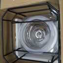 2 Gallon Glass Drink Dispenser, Drink Dispensers for Parties, Beverage Dispenser with Stand and Glass Lid, 100% Leakproof Spigot, Ideal for Lemonade, Juice, Laundry Detergent Dispenser