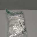 Gerber unisex-baby 8-pack Wiggle-proof No Show Socks (2-3T, White)