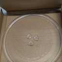 Small Microwave Plate Replacement 9.6 Inch Fits Microwave Glass Turntable From Many Brands - Perfect Fit Oven Microwave Plates Cooking Tray Replaces the Microwave Turntable Plate Round Dish 9 5/8