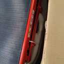 Hydraulic Lift Table Cart, 1100 LB Capacity, 10-32 in Lifting Height, Single Scissor Platform Lift Cart with Wheels, Heavy Duty Lifting Table for Warehouse Garage, Red