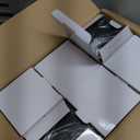 Juyace 6 Pack Outdoor Wall Lights, 18W 1800LM Modern Black Exterior Sconces, IP65 Waterproof 3000K Warm White Wall Mount Fixtures for Front Door, Garage, Porch, Patio, Entryway, House