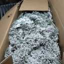 8 FT Pre-Lit Christmas Tree 3-Minute Quick Shape Flocked Decor with 600 LED Lights