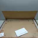 iRahmen 20x28 Poster Frame Plexiglass, Wood Brown Rustic Picture Frames for Wall Mounting Display 16x24 Picture with Mat or 20 x 28 Without Mat