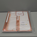 Magnetic Calendar for Fridge – Family Command Center with Monthly, Weekly & Grocery Boards – Dry Erase Whiteboard Set with 8 Markers & Eraser – Organize Meals, Chores & Schedules