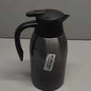 PARACITY 68oz Thermal Coffee Carafe Stainless Steel, Coffee Carafes for Keeping Hot, Double Walled Vacuum Insulated Coffee Urn for Coffee & Tea, Home & Office(Black)