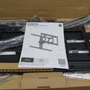 monTEK Ultra Slim TV Wall Mount for 43-90 Inch TVs | 1.1" Thin Low Profile Full Motion Bracket | Dual Swivel Articulating Arms with Tilt | Max VESA 600x400mm | Holds 132lbs | Fits 16"/18" Studs