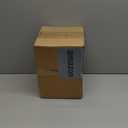 Wellmet White 8"x 8"x11" Lampshade, No Assembly Required, Classic Modern Lamp Shade for Table Lamp, Bedside Lamp, Floor Lamp, Fabric Drum Lampshade, Spider Fitter