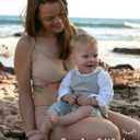 MOMANDA Seamless Nursing Bras for Breastfeeding Beige Small