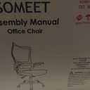 Office Chair Ergonomic Desk Chair - Comfy Mesh High Back Office Chair with Lumbar Support Wheel Home Desk Office Chairs Flip up Armrest Executive Rolling Swivel Task Computer Chair Black Silver