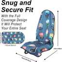 Car Seat Cover Protector Front Seats,for Gym Workout,Running,Swimming,Beach and Hiking,Waterproof Sweat Towel Bucket Seat Covers for Cars SUV Trucks (National Parks, 1Pcs)