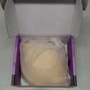 Invisible Strapless Sticky Bra Push up for Women, Ultra Adhesive Bra for Backless Dress, Cleavage Bra Lift Novelty Bras (A Cup, Light Beige)