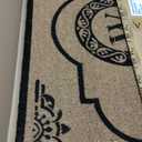 A1HC Natural Coir Monogrammed Door Mat For Front Door, 30x48, Anti-Shed Treated Durable Doormat for door Entrance, Heavy Duty, Thin Profile, Easy to Clean, Long Lasting, Front Door Entry Doormat (2'6" x 4' (Rectangular))