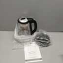 1500W Electric Kettle with Temperature Control - 6-Temp Presets for Tea/Coffee, Double Wall Cool-Touch, 4H Keep Warm, 1.7L Borosilicate Glass & BPA-Free, Fast Boil for Home/Office