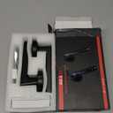 Fingerprint Door Lock Biometric Door Lock with Keypad & Keyless Entry - Smart Door Knob Handle for Bedroom/Home/Hotel/Office/Apartment - Supports APP/IC Card/Fingerprint/Key/Passcode Unlocking (Black1)