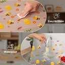 Cooyes Shelf Liner  Non-Slip Cabinet & Drawer Liner for Kitchen  Non-Adhesive Waterproof Shelf Paper with Modern Pattern  Durable EVA Cabinet Mat  Easy to Cut (Amber,11.8" W x 118" L)