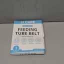 JJ Care Feeding Tube Belt (Small), Breathable PEG Tube Belt, Nylon Fabric Gtube Belt Compatible with PEG Tubes and Gastrostomy Tubes, Adjustable and Washable G Tube Holder