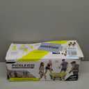 GoSports Pickle 360 Game Set Pickleball Without a Court Outdoor Lawn, Beach, and Backyard Paddle Ball Game (Yellow)