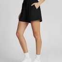 Real Essentials 3 Pack: Womens Ultra-Soft Athletic Lounge Casual Sweat Shorts with Pockets (S)