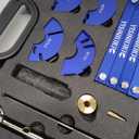 Engine Alignment Locking Timing Tool Kit with 4PCS Camshaft Adjuster Tool Kit, Compatible with Mercedes Benz M157/M276/M278, T60 & T100 Camshaft Scoket, Fuel Injector Puller