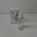 Marbrasse Oil Dispenser for Kitchen,20 OZ /600ml Leakproof Glass Oil Bottle with Auto Flip Cap,Olive Oil Container for Kitchen Cooking (White)