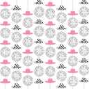 Peryiter 8 Pcs Cowgirl Bachelorette Party Decorations Glitter Cowgirl Disco Ball Garland String Western Cowgirl Party Hanging Decorations Cow Girls Hanging Swirls Whirl Streamers for Birthday Supplies