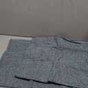 HPUK Linen Throw Pillow Covers Pack of 2, 18x18 Inch Accent Cushion Covers for Living Room, Bedroom, Decorative Solid Color Pillow Covers for Couch, Sofa, Chair, Blue