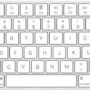 ULSOU Wireless Keyboard for Mac, Bluetooth/2.4G USB Dual-Channel Connection, Multi Device, Mini Size, Rechargeable Bluetooth Keyboard for Mac Compatible with iMac, iPad, iPhone, MacBook Air/Pro