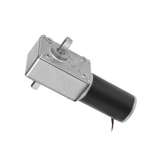 uxcell Double Shaft Worm Gear Motor DC 12V 40RPM High Torque Speed Reduction Motor with Metal Gearbox