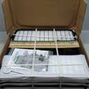 FXW Rollick Dog Playpen for Yard, RV Camping, 24 inch 8 Panels for Small DogsPatented