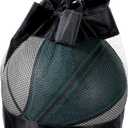 Single Mesh Ball Bag, Mesh Ball Bags with Drawstring for Basketball Balls Storage Pouchsoccer Balls Bag Drawstring Sling Back Bags for Carrying Basketball Volleyball Soccer Football（Black）