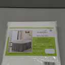 Dorm Bed Skirt for Twin XL Bed| White Color|32 Inch Drop|100% Clean Microfiber|110 GSM for Maximum Opaqueness| Wrap Around Style| Classic and Stylish Dorm Room Essential