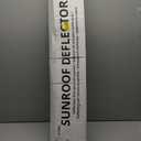 Goodyear Shatterproof Sunroof Wind Deflector 37.8", Tinted Sun and Moonroof Visor for Deflecting Noise, Rain, and Windy Weather, Car Accessories, Sun Shade Light Tint - GY004900