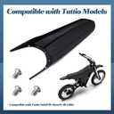 Electric Dirt Bike Rear Fender Mud Guard Compatible with Tuttio Soleil 01 E-Bike Replacement for Tutti Soleil01 Off-Road Motorcycle Mudguard Black