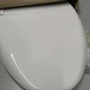 BEMIS 7900TDGSL Commercial Heavy Duty Closed Front Toilet Seat with Cover, Industrial No Slam Seat with Secure Installation, Made in USA, Elongated, White