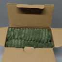 MIULEE Boho Farmhouse Sage Green Throw Pillow Covers 18x18 Inch Set of 4 Mordern Nordic Cushion Covers Soft Corduroy Spring Home Decor for Couch Bed Sofa Living Room Forest Green