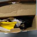 CCCEI GFCI Outdoor Power Strip Weatherproof with 8 AC, Waterproof Extension Cord with Multiple Outlets, Wall Mount Surge Protector Flat Plug, Christmas Exterior Garden, Yard, 15FT, Yellow.