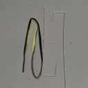 Over-The-Door Mirror Hanger, Adjustable 13.6 in Door Mirrors Hanger with Protective Lining, Prevent Scratches, 2 Pcs Mirrors Brackets Perfect Height and Fit (Mirror Not Included) - White