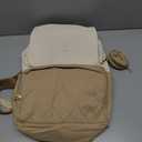 LOVEVOOK Diaper Bag Backpack, Baby Travel Bags for Boys & Girl, Toddler Waterproof Diaper Bag w/Changing Pad (Beige khaki, 15.6''-Small)