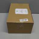 DN DECONATION Light up Christmas Decor Ceramic Village Houses, 3Pcs White Christmas Porcelain Villages with Frosted Trees, Holiday House Figurines Xmas Village Sets for Winter Table Decoration Indoor