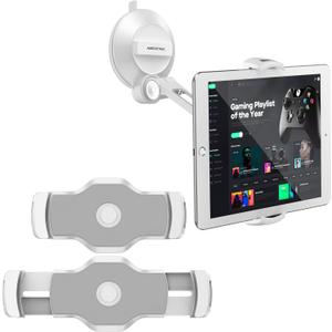 AboveTEK iPad Suction Mount Bundle with Bracket Tablet Holder for 4.7" to 13.5" Tablet & Phone (Holder Only)